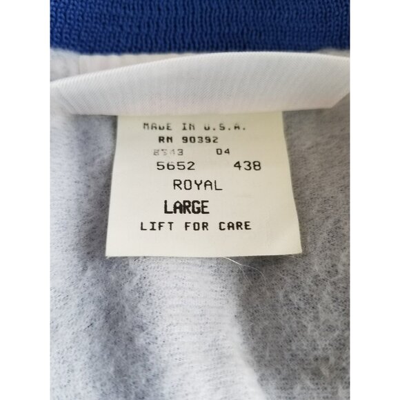 Vintage Tifco Industries Mens Satin Bomber Jacket Bald Eagle Made In USA Large - Picture 10 of 10